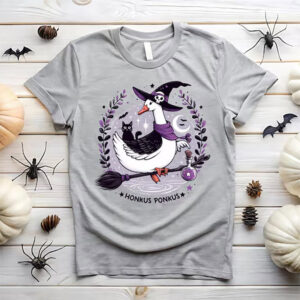 Honkus Ponkus Spooky Season, Halloween Goose Comfort Colors Tee Honkus Ponkus Spooky Season, Halloween Goose Comfort Colors Tee