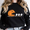 Halloween Pumpkin Chasing Ghost Shirt