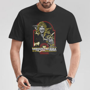 Ozzy Osbourne Black Sabbath Wrestle Mania T-shirt Ozzy Osbourne Black Sabbath Wrestle Mania T-shirt