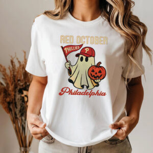 Ghost Red October Philadelphia Phillies T-shirt Ghost Red October Philadelphia Phillies T-shirt