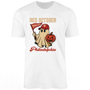 Ghost Red October Philadelphia Phillies T-shirt Ghost Red October Philadelphia Phillies T-shirt