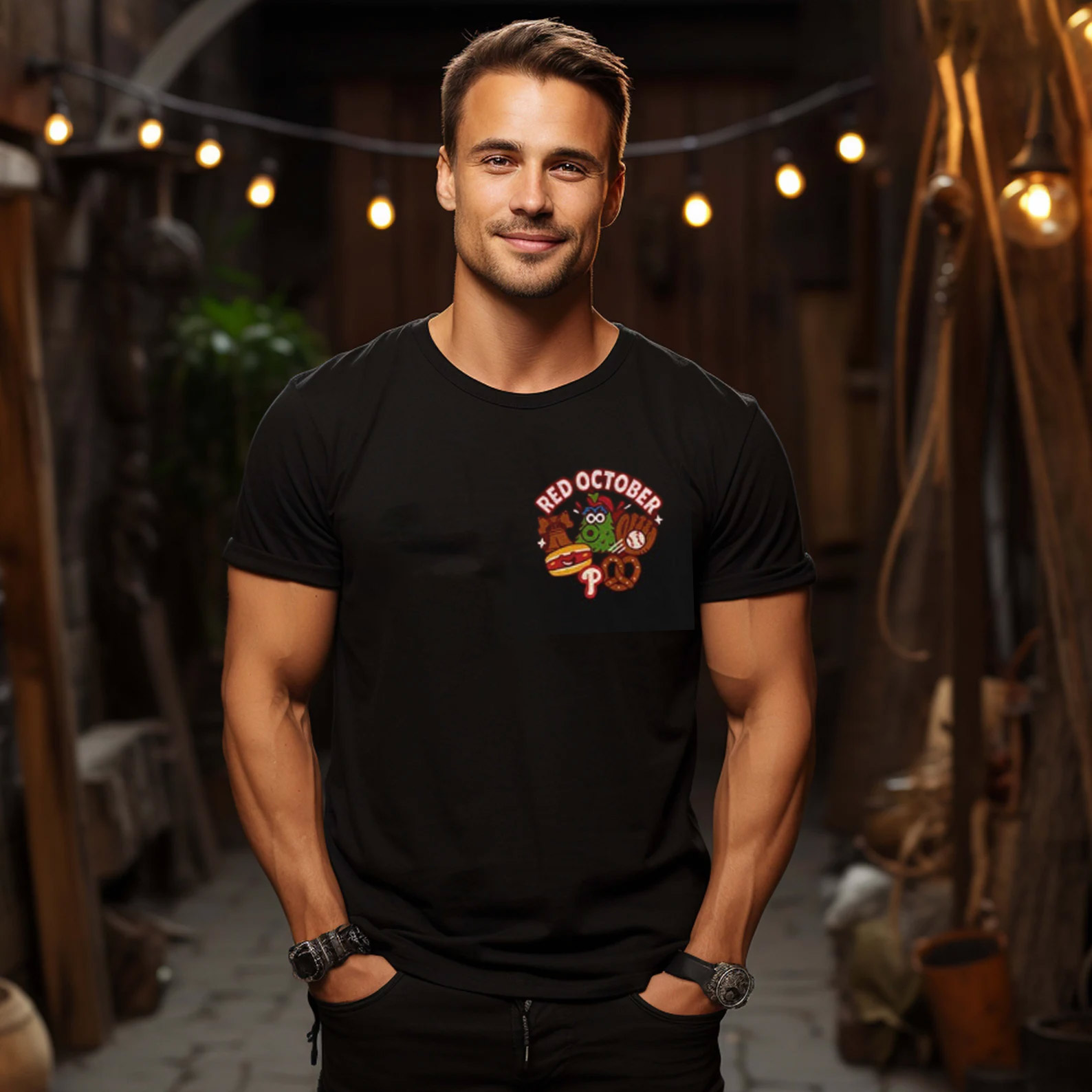 Philadelphia Phillies Phantic Red October T-shirt Philadelphia Phillies Phantic Red October T-shirt