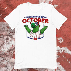 Philadelphia Phillies The Hunt For Red October T shirt 1
