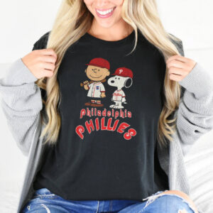 Snoopy And Charlie Brown Philadelphia Phillies MLB Baseball Champions Shirt Snoopy And Charlie Brown Philadelphia Phillies MLB Baseball Champions Shirt