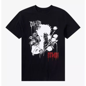 D4vd Anime Boy With Roses Shirt 2