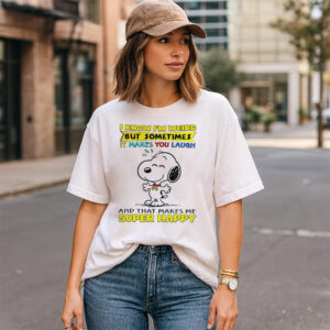 I Know I’m Weird But Sometimes It Makes You Laugh Snoopy Shirt I Know I’m Weird But Sometimes It Makes You Laugh Snoopy Shirt