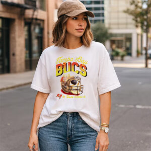 Tampa Bay Buccaneers Football 50 Seasons Of The Krewe Helmet Shirt Tampa Bay Buccaneers Football 50 Seasons Of The Krewe Helmet Shirt