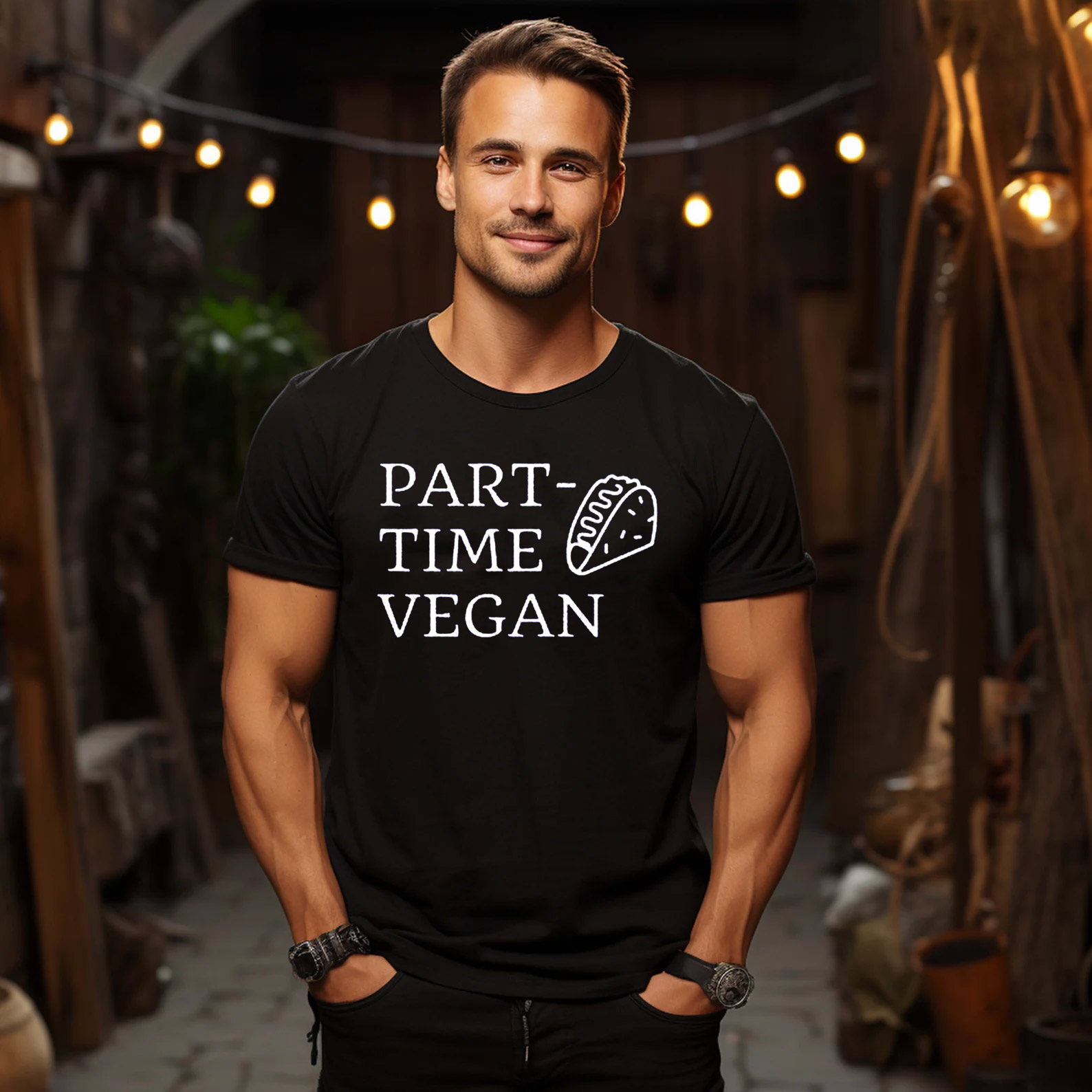 Part Time Vegan, Vegan Daily Shirt Part Time Vegan, Vegan Daily Shirt