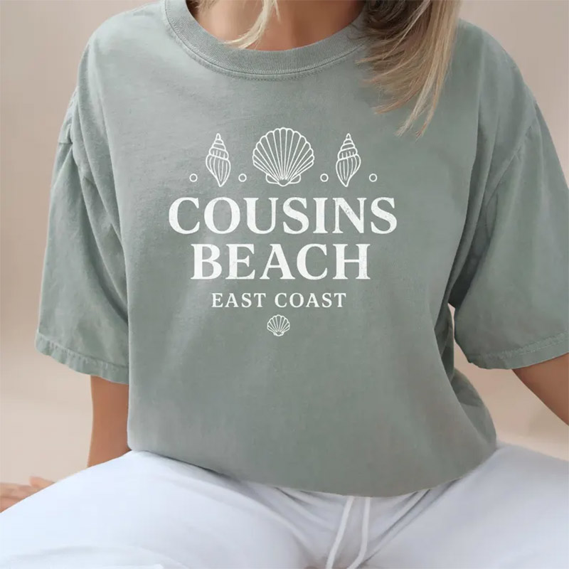 Cousins Beach East Coast Summer Comfort Colors Tee Cousins Beach East Coast Summer Comfort Colors Tee