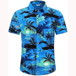 Button Down Beach Tropical Floral Summer Hawaiian Shirt Button Down Beach Tropical Floral Summer Hawaiian Shirt