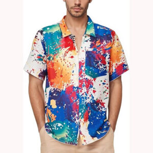 Tropical Floral Summer Color Party Hawaiian Shirt Tropical Floral Summer Color Party Hawaiian Shirt