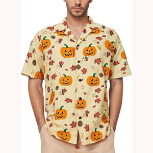 Tropical Floral Summer Halloween Party Hawaiian Shirt Tropical Floral Summer Halloween Party Hawaiian Shirt