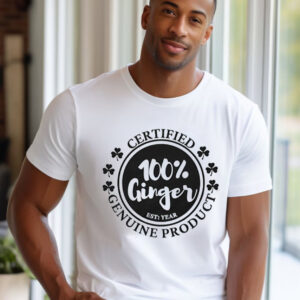 Certified Genuine Products 100 Ginger T-shirt Certified Genuine Products 100 Ginger T-shirt
