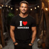 I Love Gingers National Redhead Day Shirt