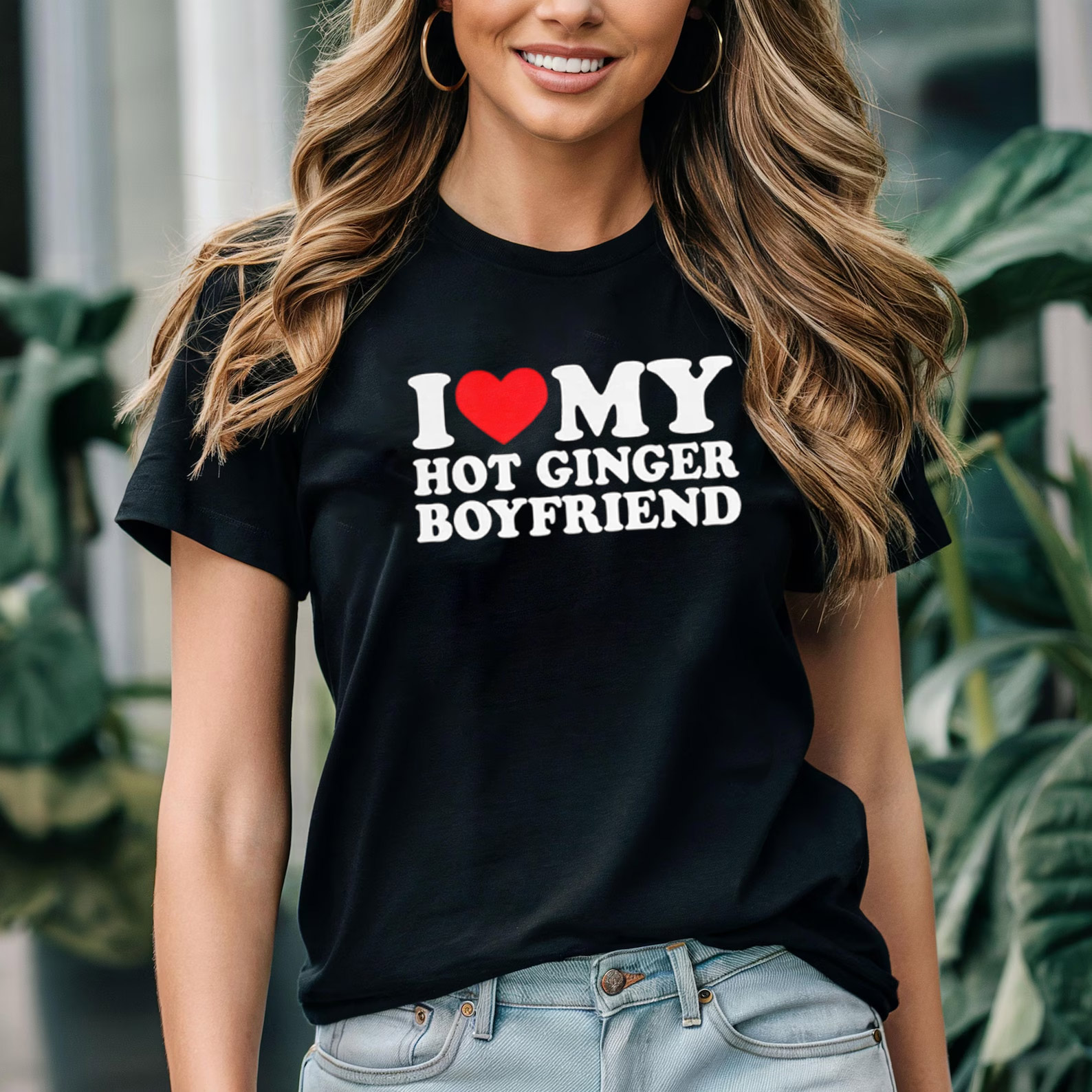I Love My Hot Ginger Boyfriend Shirt I Love My Hot Ginger Boyfriend Shirt