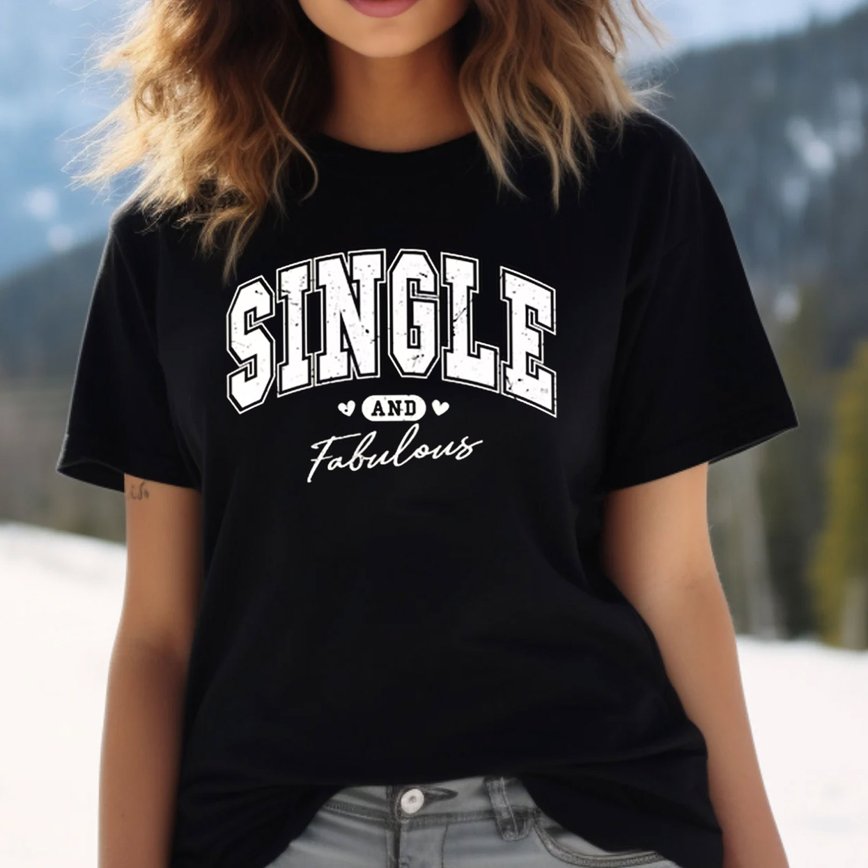 Single And Fabulous Anti Valentine Shirt Single And Fabulous Anti Valentine Shirt