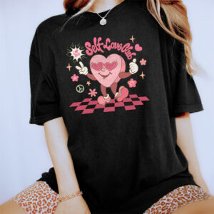 Women Valentine Day Self Love Club Shirt 2