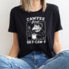 CAWFEE First Or F-CAW-F Funny Coffee Lover Shirt