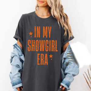 In My Showgirl Era Taylor Swift Country Music Comfort Colors Shirt