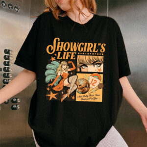 Showgirl's Life Taylor Swift Showgirl Era Comfort Colors T shirt 2