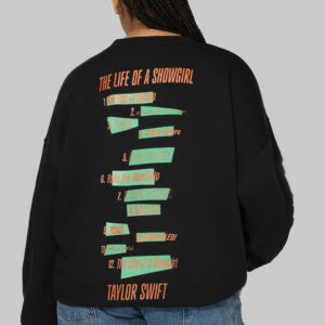 The Life Of A Showgirl Taylor Swift 2-sided T-shirt The Life Of A Showgirl Taylor Swift 2-sided T-shirt