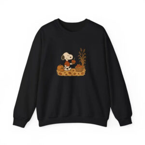 Fall Snoopy Autumn Cozy Jumper Thanksgiving Shirt 2