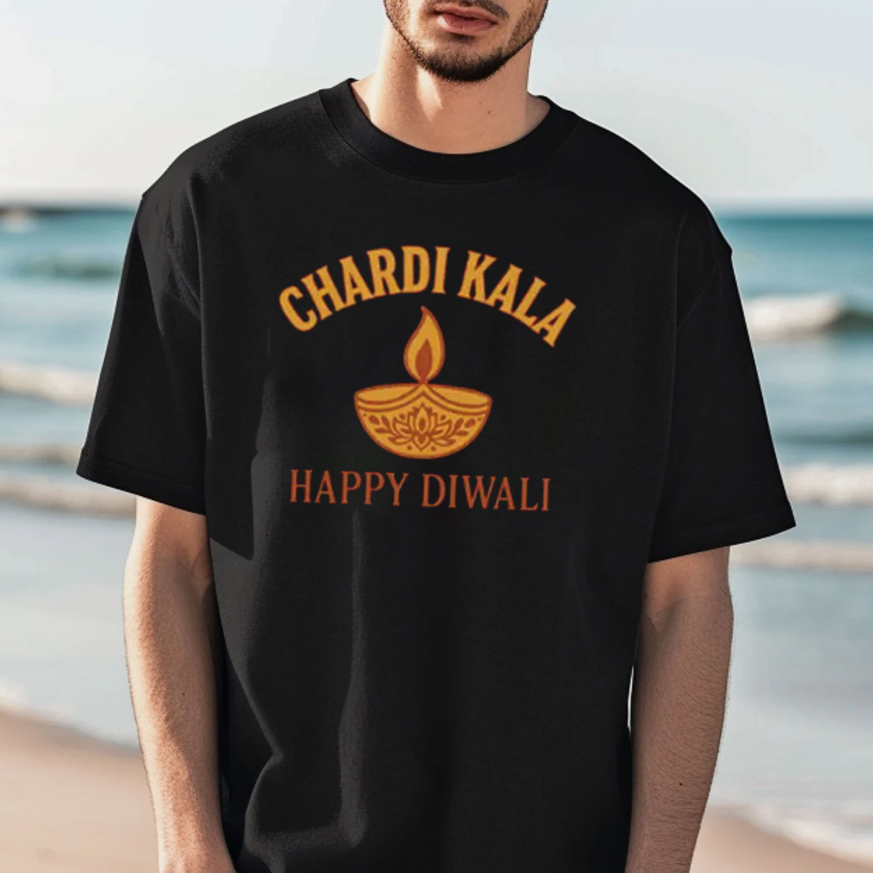 Chardi Kala Diwali Punjabi Sikh Festival Of Lights Tee Chardi Kala Diwali Punjabi Sikh Festival Of Lights Tee