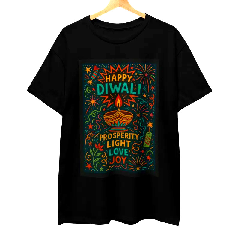 Festival Of Lights Happy Diwali T-shirt Festival Of Lights Happy Diwali T-shirt