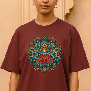 Spiritual Indian Festival Apparel Comfort Colors Tee Spiritual Indian Festival Apparel Comfort Colors Tee