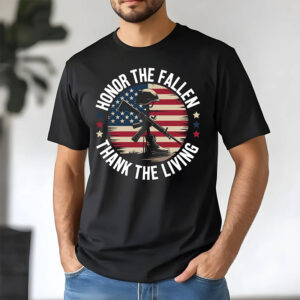 Honor The Fallen Thank The Living, Poppy Day T-shirt