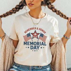 Remember And Honor Remembrance Day America T-shirt