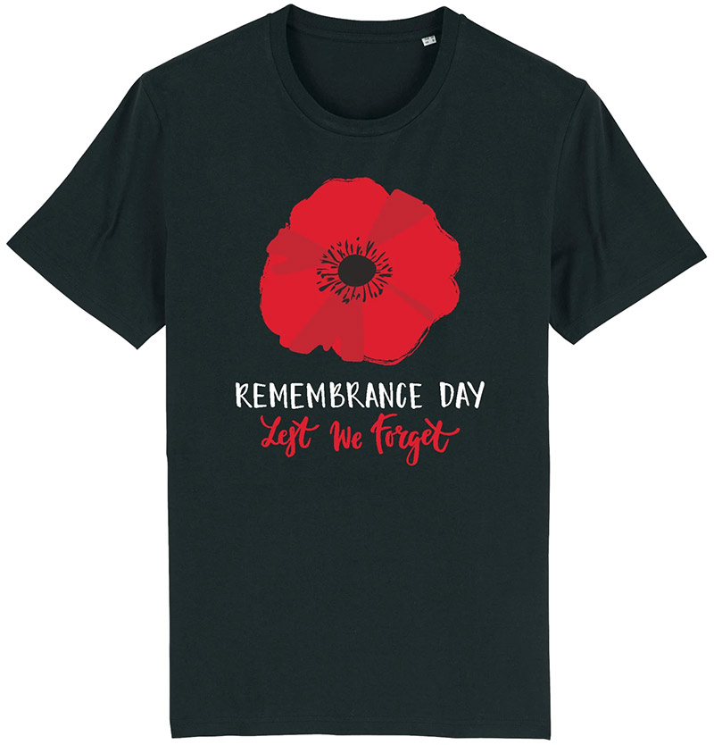 Remembrance Day Lest We Forget T-shirt Remembrance Day Lest We Forget T-shirt