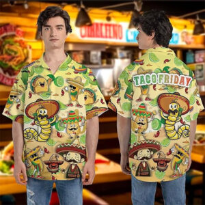 Mexican Traditional Food Tacos Hawaiian Shirts