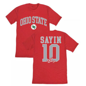 Just Saying Ohio State 2 Sided Shirt