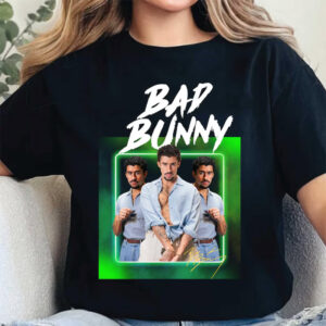 Bad Bunny Collage Style Benito Bowl 2026 Tee 1