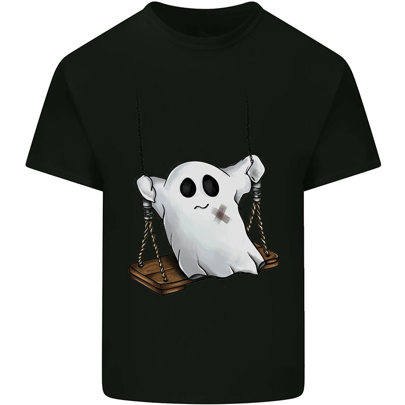 A Ghost On A Swing Halloween Funny Shirt A Ghost On A Swing Halloween Funny Shirt