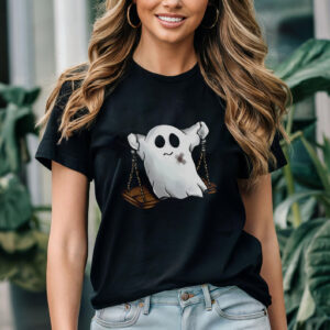 A Ghost on a Swing Halloween Funny Shirt 2