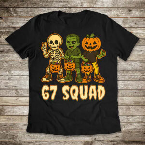 Halloween 67 Squad Meme Brainrot Shirt 1