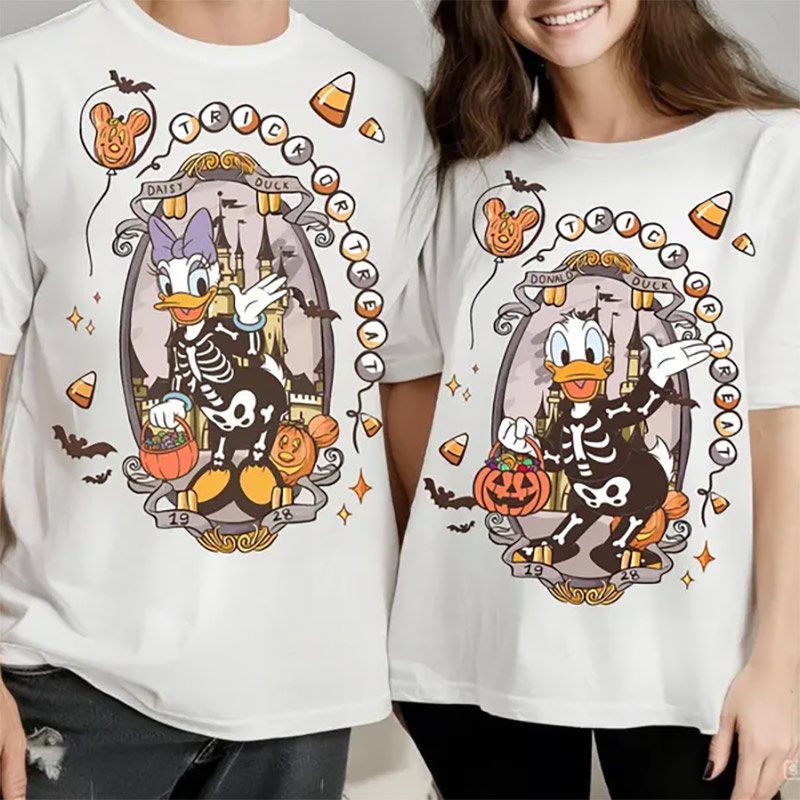Disney Mickey And Friends Skeleton Halloween Shirt Disney Mickey And Friends Skeleton Halloween Shirt