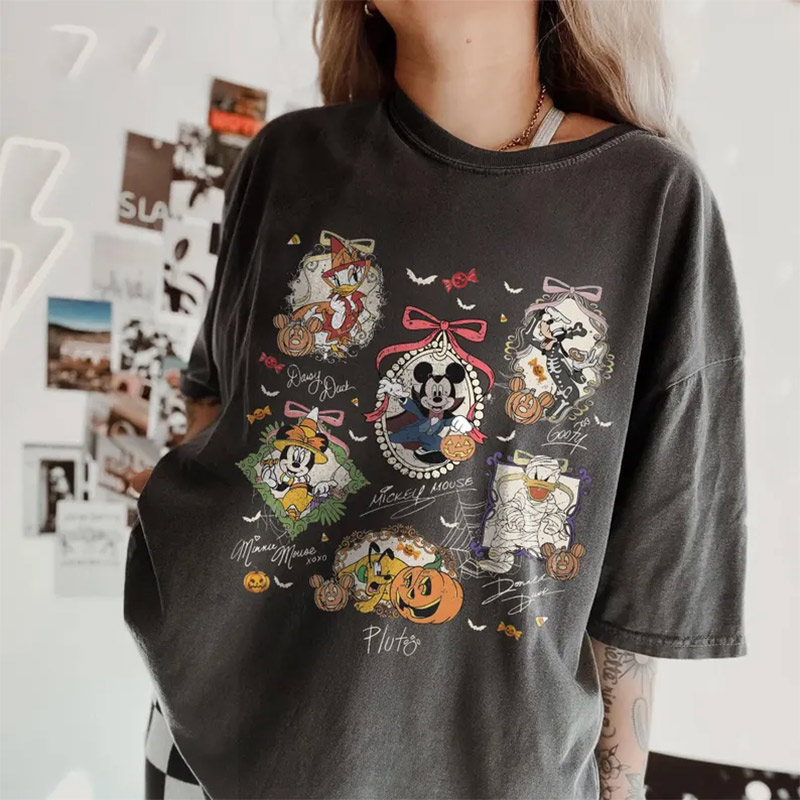 Not So Scary Party 2025 Disney Halloween Comfort Colors Tee Not So Scary Party 2025 Disney Halloween Comfort Colors Tee