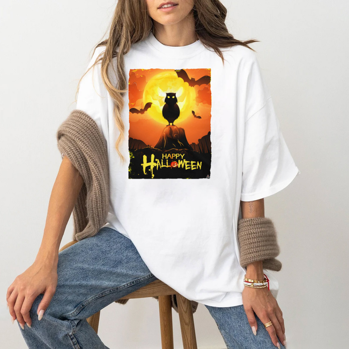 Happy Halloween Scary T-shirt Happy Halloween Scary T-shirt