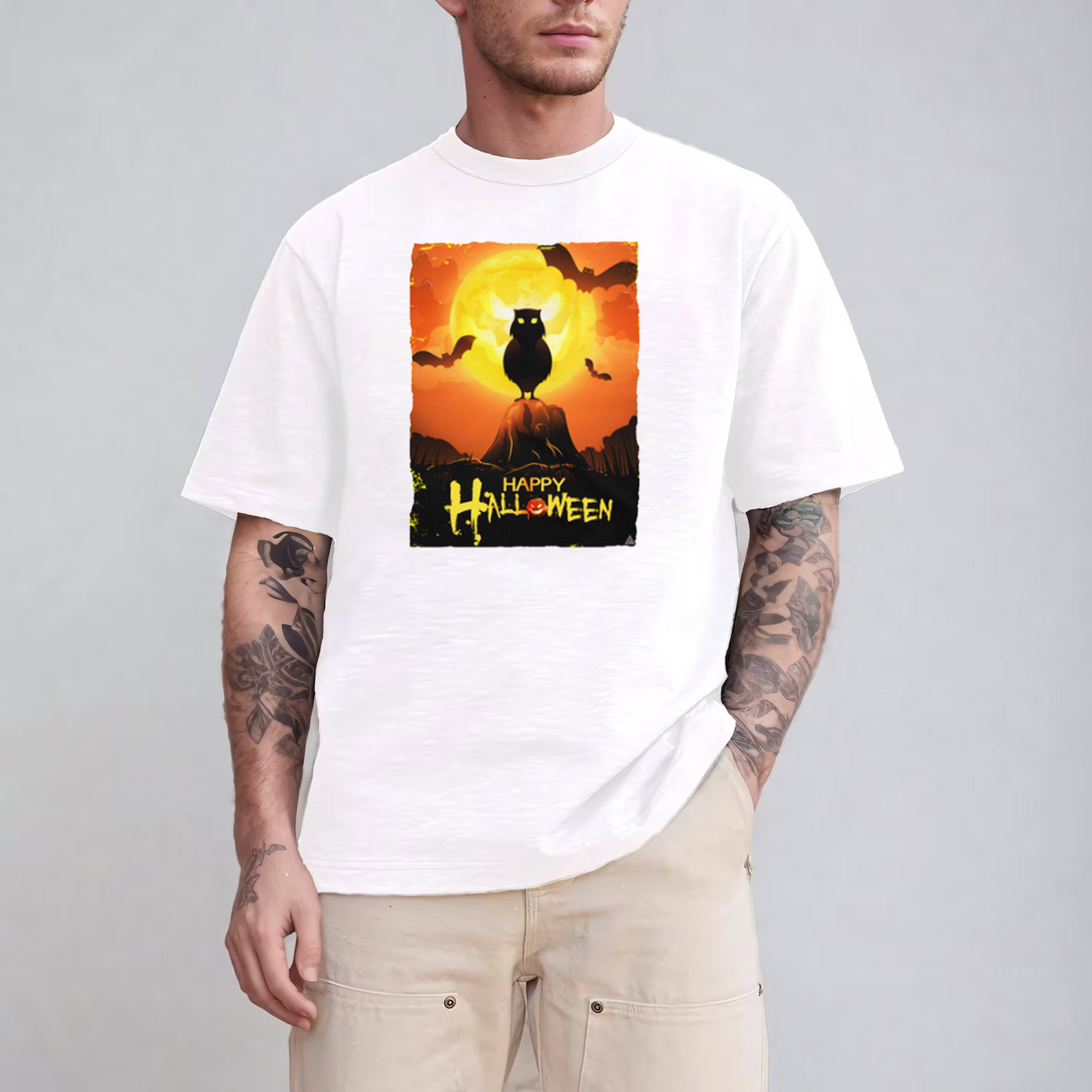 Happy Halloween Scary T-shirt Happy Halloween Scary T-shirt