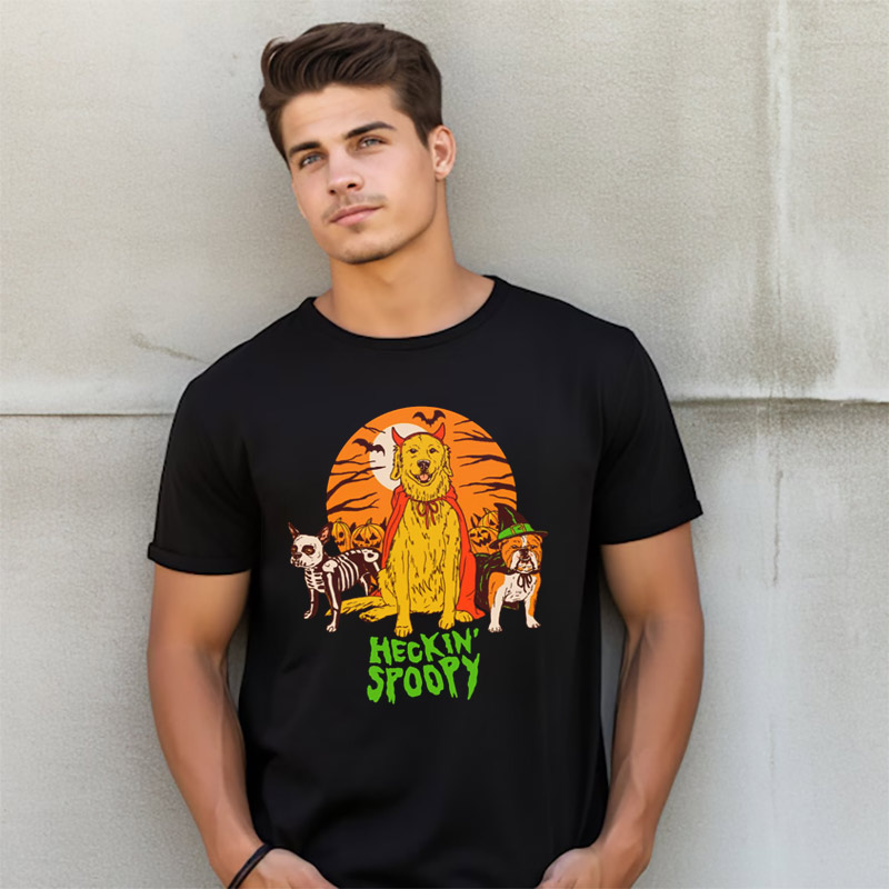 Heckin' Spoopy Halloween Shirt Heckin' Spoopy Halloween Shirt