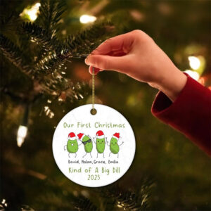 First Christmas Funny Pickle Ornament
