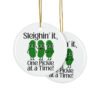 Funny Pickle Christmas Ornament
