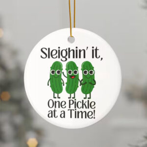 Funny Pickle Christmas Ornament Funny Pickle Christmas Ornament