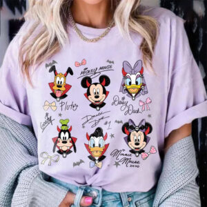 Disney Mickey And Friends Halloween Vampire Comfort Colors Tee Disney Mickey And Friends Halloween Vampire Comfort Colors Tee