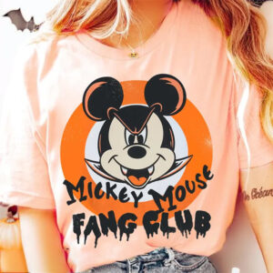 Mickey Vampire Fang Club Disney Disney Halloween Comfort Colors Tee Mickey Vampire Fang Club Disney Disney Halloween Comfort Colors Tee
