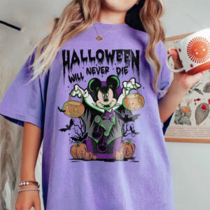 Spooky Mickey Vampire Halloween Will Never Die Comfort Colors Shirts Spooky Mickey Vampire Halloween Will Never Die Comfort Colors Shirts