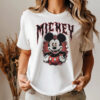 Metal Mickey Mouse Skeleton Vampire T-Shirt